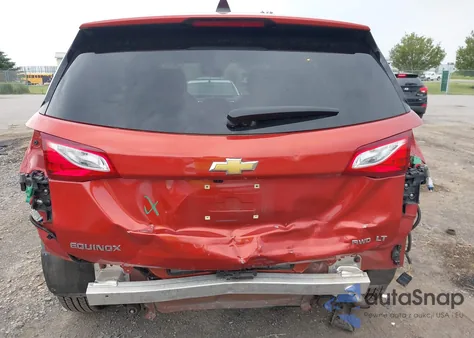 2020 Chevrolet Equinox Awd Lt 1.5L Turbo из США, поврежденный, VIN 2GNAXUEV8L6153689